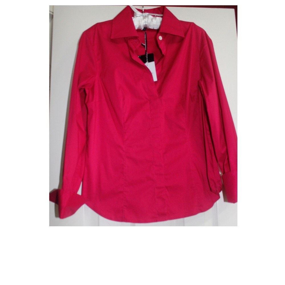 NWT Worth New York Cotton Popover Blouse sz s